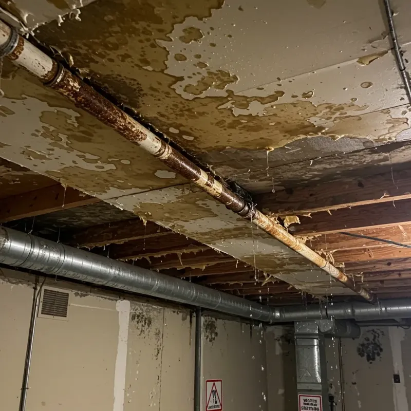 Ceiling Water Damage Repair in Lake City, PA